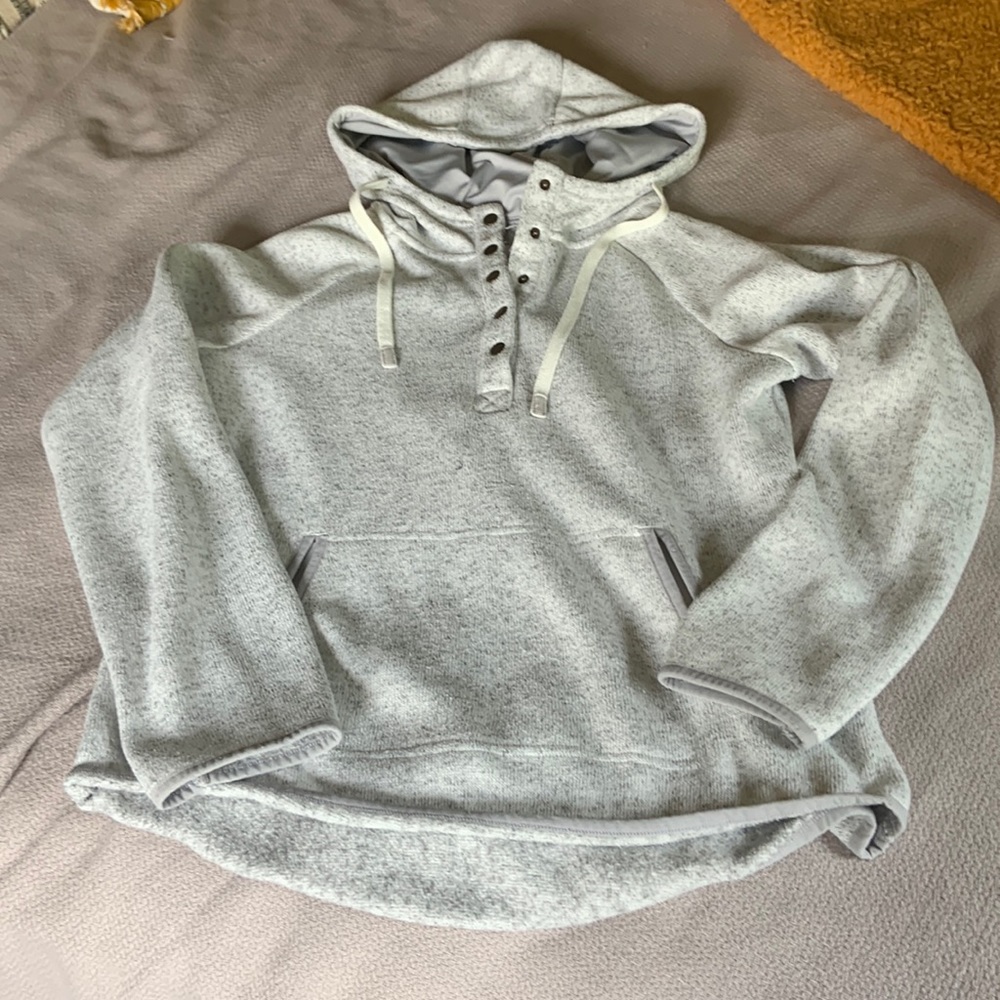 Heathered hoodie